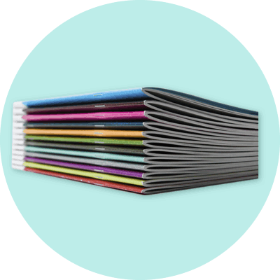 saddle stich binding
